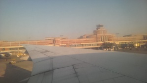 Me landing at Alama Iqbal International Airport